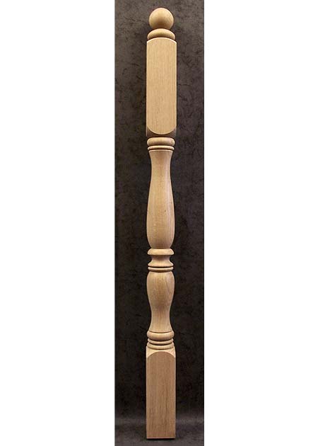 Dreveny stlp zabradlia B107K-70