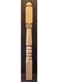 Dreveny stlp zabradlia B110K