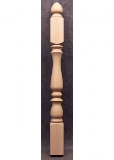 Dreveny stlp zabradlia B133K