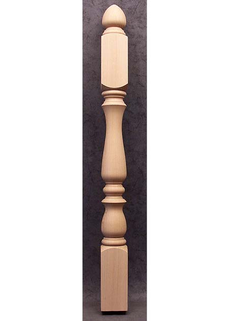 Dreveny stlp zabradlia B133K