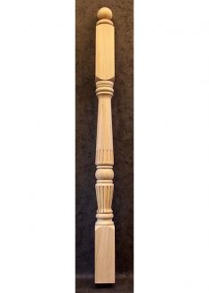 Dreveny stlp zabradlia B147K