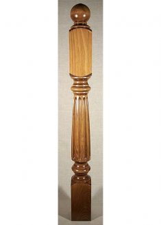 Dreveny stlp zabradlia B217K