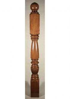 Dreveny stlp zabradlia B219K