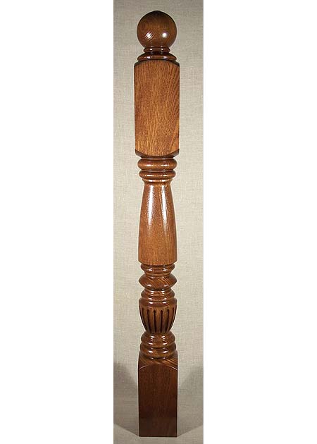 Dreveny stlp zabradlia B219K
