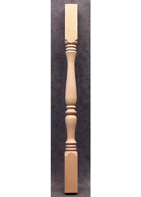 Dreveny stlp zabradlia KM02-55