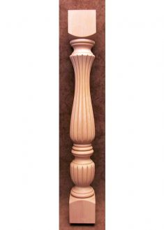 Dreveny stlp zabradlia SI05